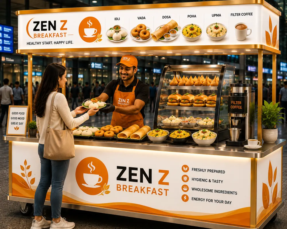 ZEN Z Breakfast Express trolley business